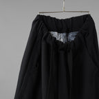 SOSNOVSKA ソスノフスカ / 美品 21AW CLOWN PANTS ドロップクロッチ サルエルパンツ ボリューム パンツ / size M (BLACK)