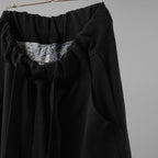 SOSNOVSKA ソスノフスカ / 美品 21AW CLOWN PANTS ドロップクロッチ サルエルパンツ ボリューム パンツ / size M (BLACK)