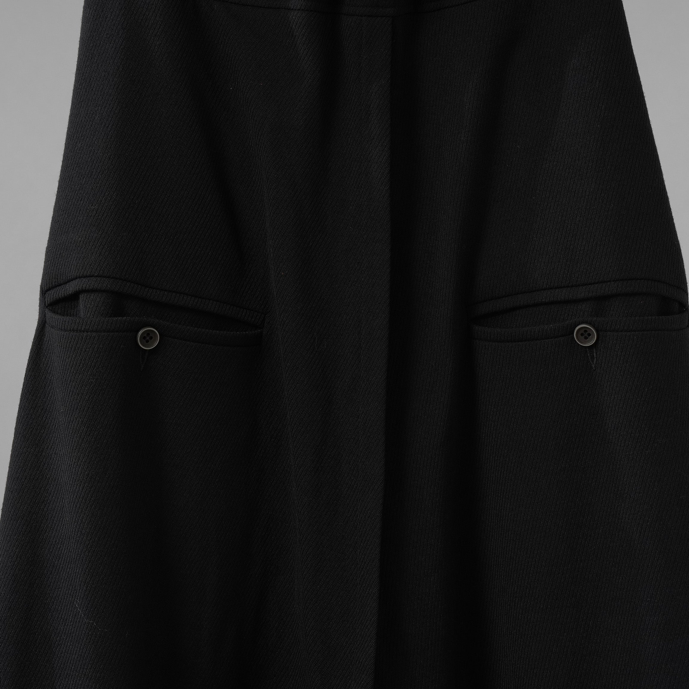 SOSNOVSKA ソスノフスカ / 美品 21AW CLOWN PANTS ドロップクロッチ サルエルパンツ ボリューム パンツ / size M (BLACK)