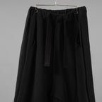 SOSNOVSKA ソスノフスカ / 美品 21AW CLOWN PANTS ドロップクロッチ サルエルパンツ ボリューム パンツ / size M (BLACK)