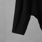 SOSNOVSKA ソスノフスカ / 美品 21AW CLOWN PANTS ドロップクロッチ サルエルパンツ ボリューム パンツ / size M (BLACK)