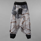 SOSNOVSKA ソスノフスカ / 美品 21AW CLOWN PANTS ドロップクロッチ サルエルパンツ ボリューム パンツ / size M (BLACK)