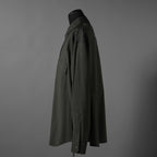 FENDI フェンディ / 24AW 美品 ロゴボタン ミリタリー ウールシャツ / 長袖シャツ / FW1319A5CH / size 48 (OLIVE GREEN)