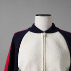 Christian Dior クリスチャンディオール / 21AW 美品 J'ADIOR PARIS ニット クロップド ボンバー ジャケット / 144V50AM350 / size 40 (マルチカラー) レディース