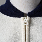 Christian Dior クリスチャンディオール / 21AW 美品 J'ADIOR PARIS ニット クロップド ボンバー ジャケット / 144V50AM350 / size 40 (マルチカラー) レディース