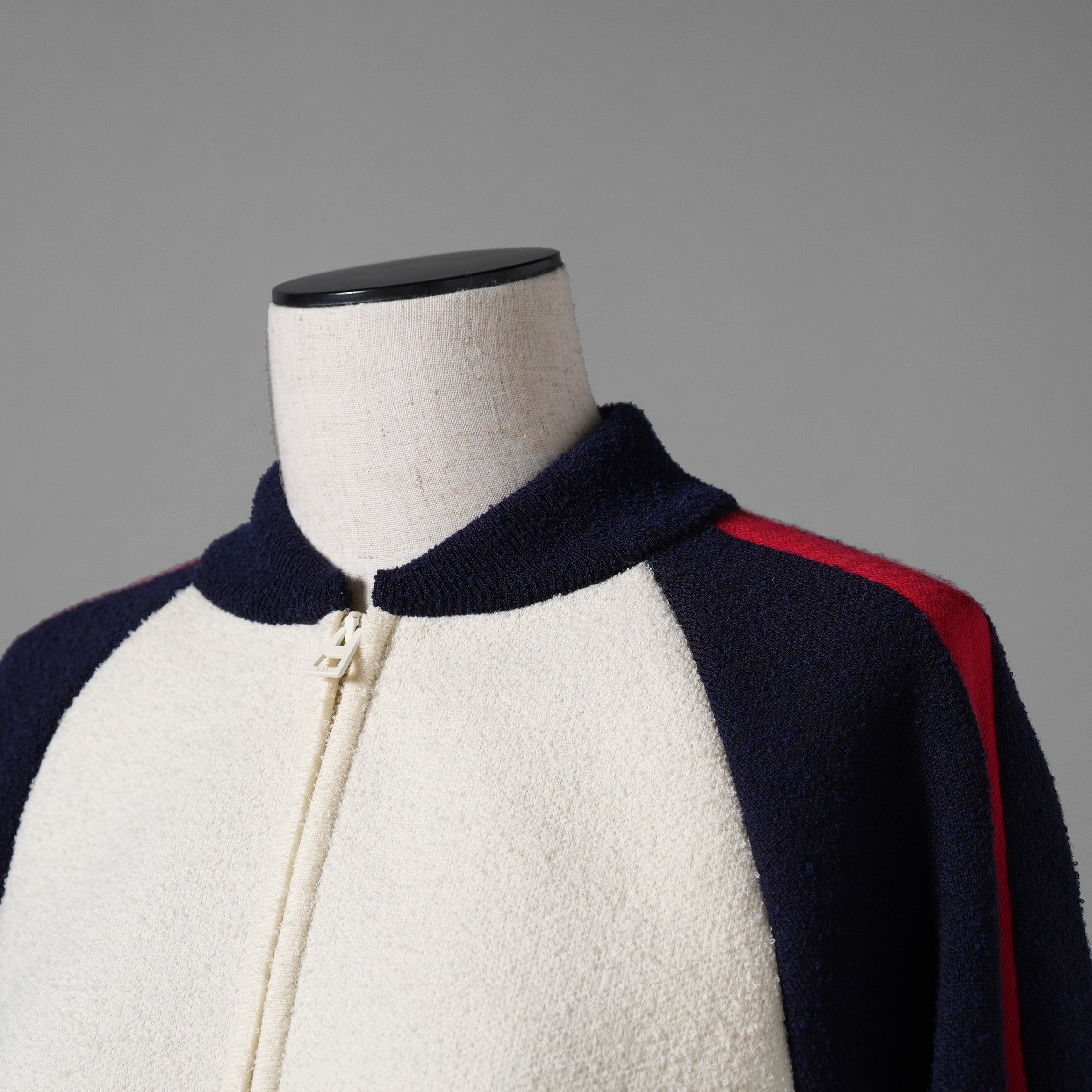 Christian Dior クリスチャンディオール / 21AW 美品 J'ADIOR PARIS ニット クロップド ボンバー ジャケット / 144V50AM350 / size 40 (マルチカラー) レディース