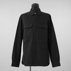 Rick Owens リックオウエンス / 美品 23AW OUTER SHIRT BONOTTO アウターシャツ 長袖シャツ / RL02C7234 TWRP / size 48 (BLACK) 352003-in-ue