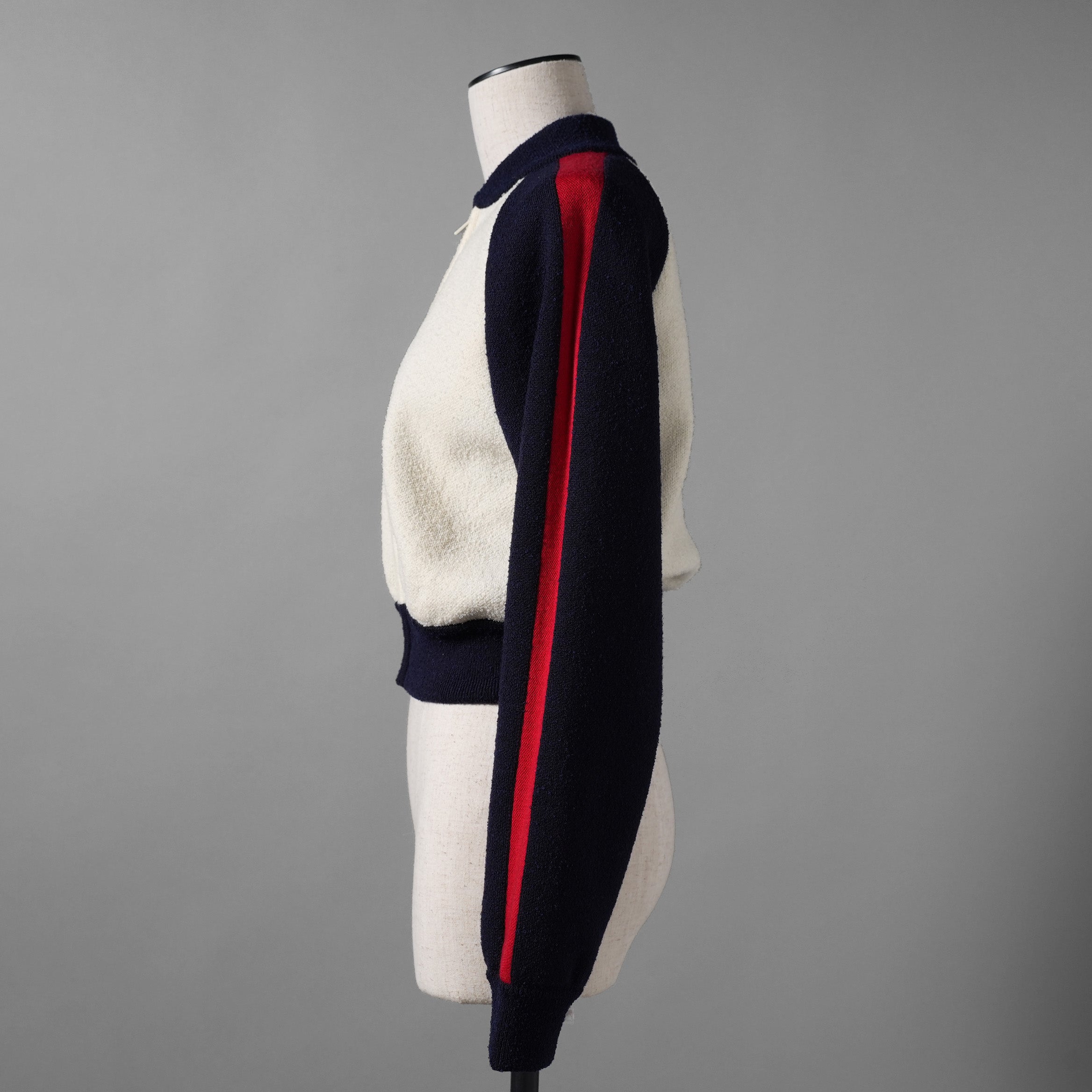 Christian Dior クリスチャンディオール / 21AW 美品 J'ADIOR PARIS ニット クロップド ボンバー ジャケット / 144V50AM350 / size 40 (マルチカラー) レディース