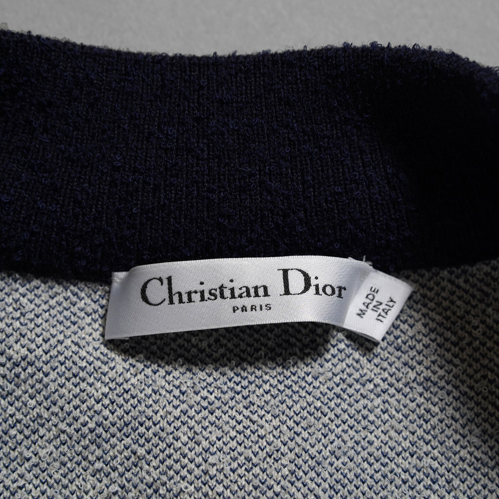 Christian Dior クリスチャンディオール / 21AW 美品 J'ADIOR PARIS ニット クロップド ボンバー ジャケット / 144V50AM350 / size 40 (マルチカラー) レディース