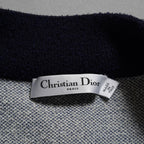 Christian Dior クリスチャンディオール / 21AW 美品 J'ADIOR PARIS ニット クロップド ボンバー ジャケット / 144V50AM350 / size 40 (マルチカラー) レディース