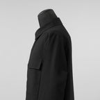 Rick Owens リックオウエンス / 美品 23AW OUTER SHIRT BONOTTO アウターシャツ 長袖シャツ / RL02C7234 TWRP / size 48 (BLACK) 352003-in-ue