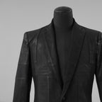 未使用 kiryuyrik キリュウキリュウ / 25SS UNIONJACK Jacket ユニオンジャケット ブラックコーティング ジャケット / KT-HJ06-600CTNG / size M (BLACK) 123002-alm
