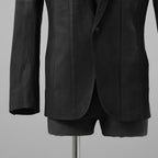 未使用 kiryuyrik キリュウキリュウ / 25SS UNIONJACK Jacket ユニオンジャケット ブラックコーティング ジャケット / KT-HJ06-600CTNG / size M (BLACK) 123002-alm
