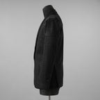 未使用 kiryuyrik キリュウキリュウ / 25SS UNIONJACK Jacket ユニオンジャケット ブラックコーティング ジャケット / KT-HJ06-600CTNG / size M (BLACK) 123002-alm