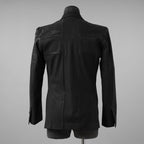 未使用 kiryuyrik キリュウキリュウ / 25SS UNIONJACK Jacket ユニオンジャケット ブラックコーティング ジャケット / KT-HJ06-600CTNG / size M (BLACK) 123002-alm
