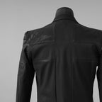 未使用 kiryuyrik キリュウキリュウ / 25SS UNIONJACK Jacket ユニオンジャケット ブラックコーティング ジャケット / KT-HJ06-600CTNG / size M (BLACK) 123002-alm