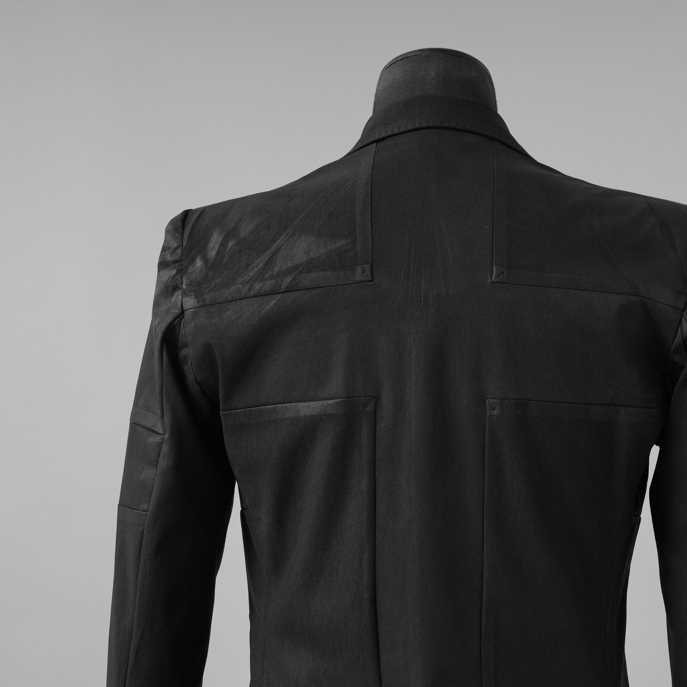 未使用 kiryuyrik キリュウキリュウ / 25SS UNIONJACK Jacket ユニオンジャケット ブラックコーティング ジャケット / KT-HJ06-600CTNG / size M (BLACK) 123002-alm