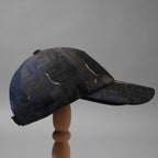 FENDI フェンディ/ 21SS 美品 アースジャガード ズッカ柄 ベースボールキャップ / FXQ768AIK8 / size FREE (NAVY)
