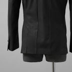 未使用 kiryuyrik キリュウキリュウ / 25SS UNIONJACK Jacket ユニオンジャケット ブラックコーティング ジャケット / KT-HJ06-600CTNG / size M (BLACK) 123002-alm