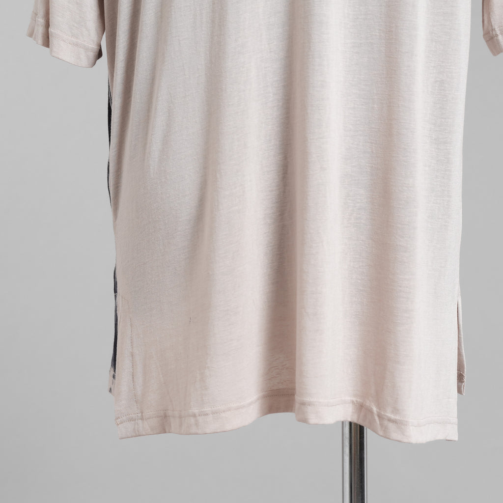 First Aid to the Injured ファースト エイド トゥ ザ インジュアード / 美品 24SS T-SHIRT 半袖Tシャツ / 124-311 / SIZE 2 (OATMEAL) 352211-in-ue