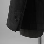 未使用 kiryuyrik キリュウキリュウ / 25SS UNIONJACK Jacket ユニオンジャケット ブラックコーティング ジャケット / KT-HJ06-600CTNG / size M (BLACK) 123002-alm