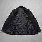 未使用 kiryuyrik キリュウキリュウ / 25SS UNIONJACK Jacket ユニオンジャケット ブラックコーティング ジャケット / KT-HJ06-600CTNG / size M (BLACK) 123002-alm