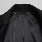 未使用 kiryuyrik キリュウキリュウ / 25SS UNIONJACK Jacket ユニオンジャケット ブラックコーティング ジャケット / KT-HJ06-600CTNG / size M (BLACK) 123002-alm