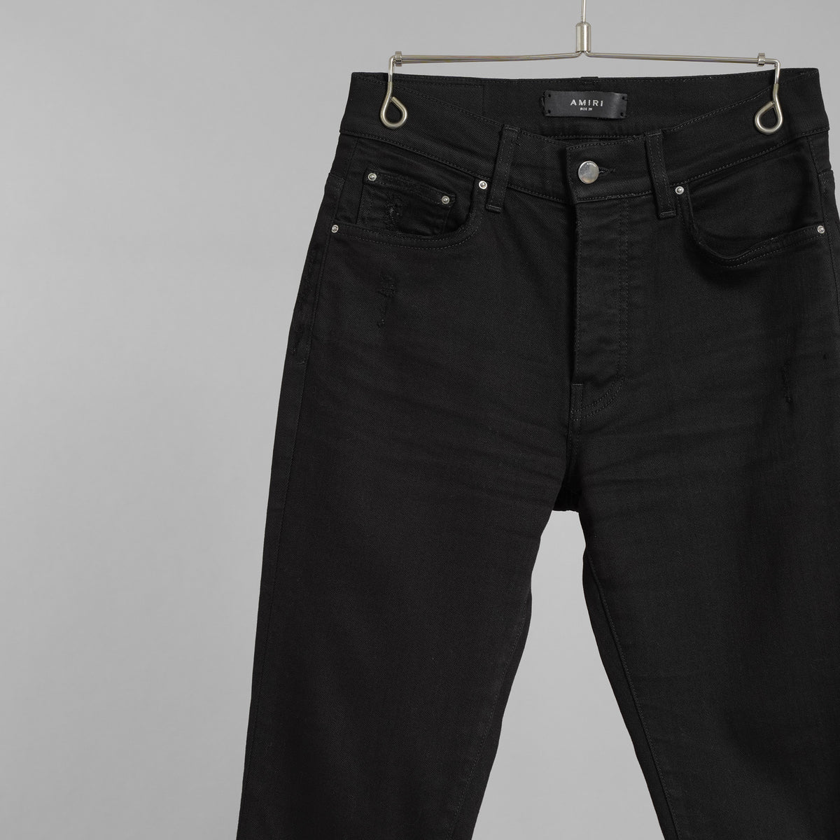 AMIRI アミリ / stack jean denim スキニー ストレッチデニム パンツ / size 29 (BLACK) 352212-in-ue