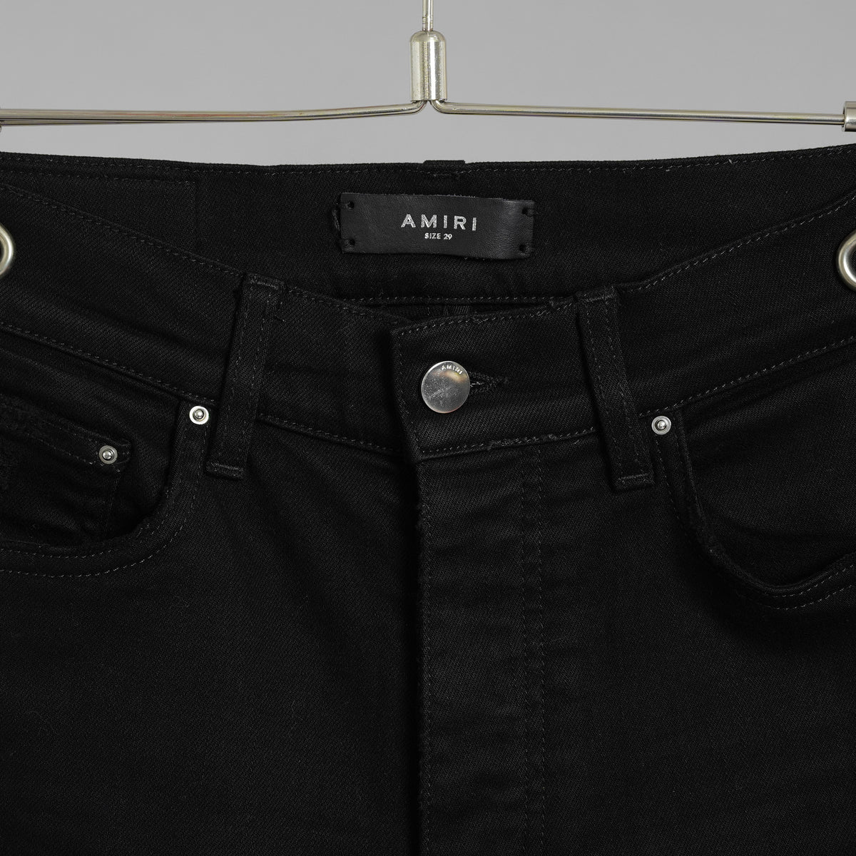 AMIRI アミリ / stack jean denim スキニー ストレッチデニム パンツ / size 29 (BLACK) 352212-in-ue