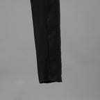 未使用 kiryuyrik キリュウキリュウ / 23AW High Tension Jersey Coating UNIONJACK Skinny Slacks ユニオンジャック スキニー スラックス パンツ / KT-HP14-600CTNG / size M (BLACK) 123001-alm