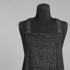 A.F ARTEFACT エーエフ アーティファクト / 美品 20SS Crease Process Overalls サロペット パンツ / size 2 (BLACK) 123076-alm