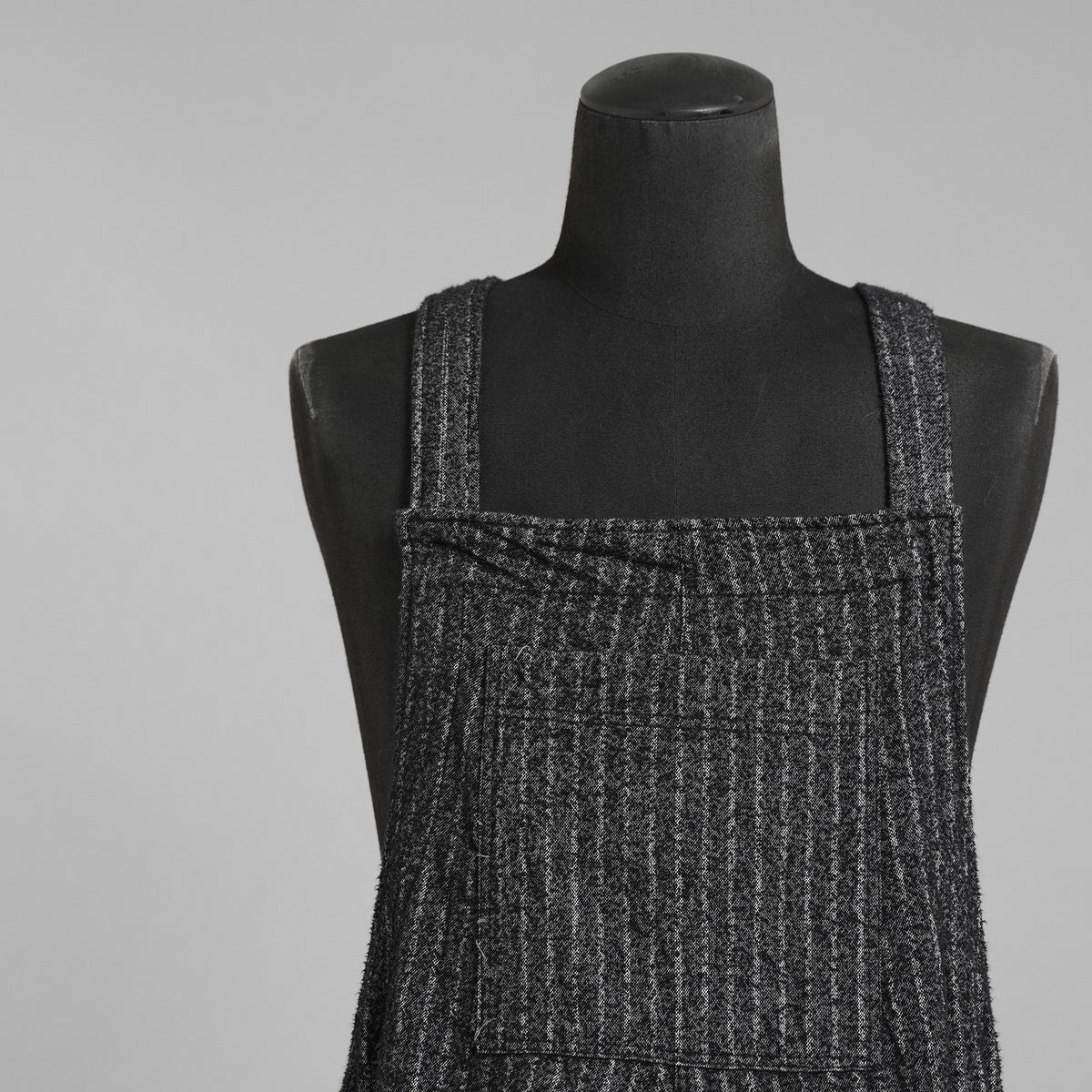 A.F ARTEFACT エーエフ アーティファクト / 美品 20SS Crease Process Overalls サロペット パンツ / size 2 (BLACK) 123076-alm