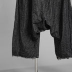 A.F ARTEFACT エーエフ アーティファクト / 美品 20SS Crease Process Overalls サロペット パンツ / size 2 (BLACK) 123076-alm
