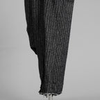 A.F ARTEFACT エーエフ アーティファクト / 美品 20SS Crease Process Overalls サロペット パンツ / size 2 (BLACK) 123076-alm