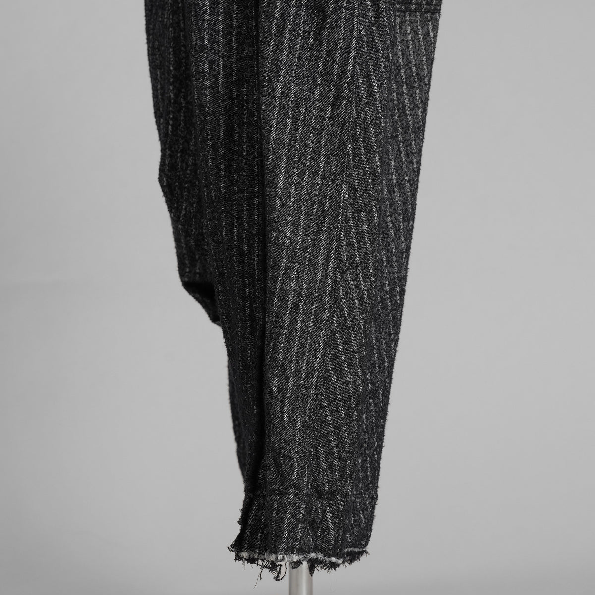 A.F ARTEFACT エーエフ アーティファクト / 美品 20SS Crease Process Overalls サロペット パンツ / size 2 (BLACK) 123076-alm