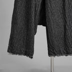 A.F ARTEFACT エーエフ アーティファクト / 美品 20SS Crease Process Overalls サロペット パンツ / size 2 (BLACK) 123076-alm