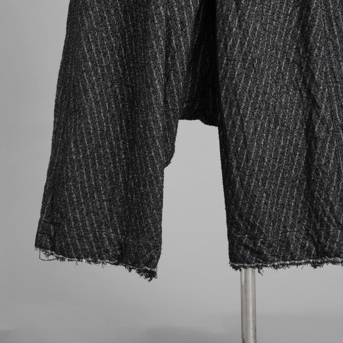 A.F ARTEFACT エーエフ アーティファクト / 美品 20SS Crease Process Overalls サロペット パンツ / size 2 (BLACK) 123076-alm