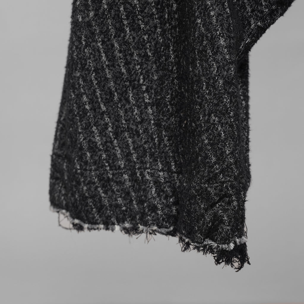 A.F ARTEFACT エーエフ アーティファクト / 美品 20SS Crease Process Overalls サロペット パンツ / size 2 (BLACK) 123076-alm