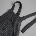 A.F ARTEFACT エーエフ アーティファクト / 美品 20SS Crease Process Overalls サロペット パンツ / size 2 (BLACK) 123076-alm