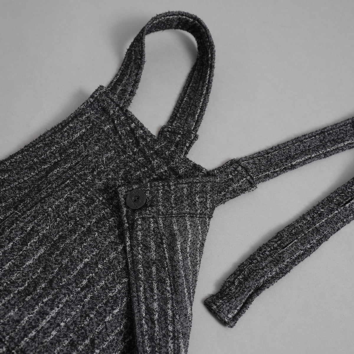 A.F ARTEFACT エーエフ アーティファクト / 美品 20SS Crease Process Overalls サロペット パンツ / size 2 (BLACK) 123076-alm