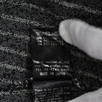 A.F ARTEFACT エーエフ アーティファクト / 美品 20SS Crease Process Overalls サロペット パンツ / size 2 (BLACK) 123076-alm