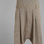 ISAMU KATAYAMA BACKLASH イサムカタヤマ バックラッシュ / 新品 サンプル品 24SS LINEN OVERALLS リネンオーバーオール サロペット パンツ / 2112-03 / size M (BEIGE) 123077-alm