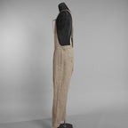 ISAMU KATAYAMA BACKLASH イサムカタヤマ バックラッシュ / 新品 サンプル品 24SS LINEN OVERALLS リネンオーバーオール サロペット パンツ / 2112-03 / size M (BEIGE) 123077-alm