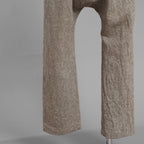 ISAMU KATAYAMA BACKLASH イサムカタヤマ バックラッシュ / 新品 サンプル品 24SS LINEN OVERALLS リネンオーバーオール サロペット パンツ / 2112-03 / size M (BEIGE) 123077-alm