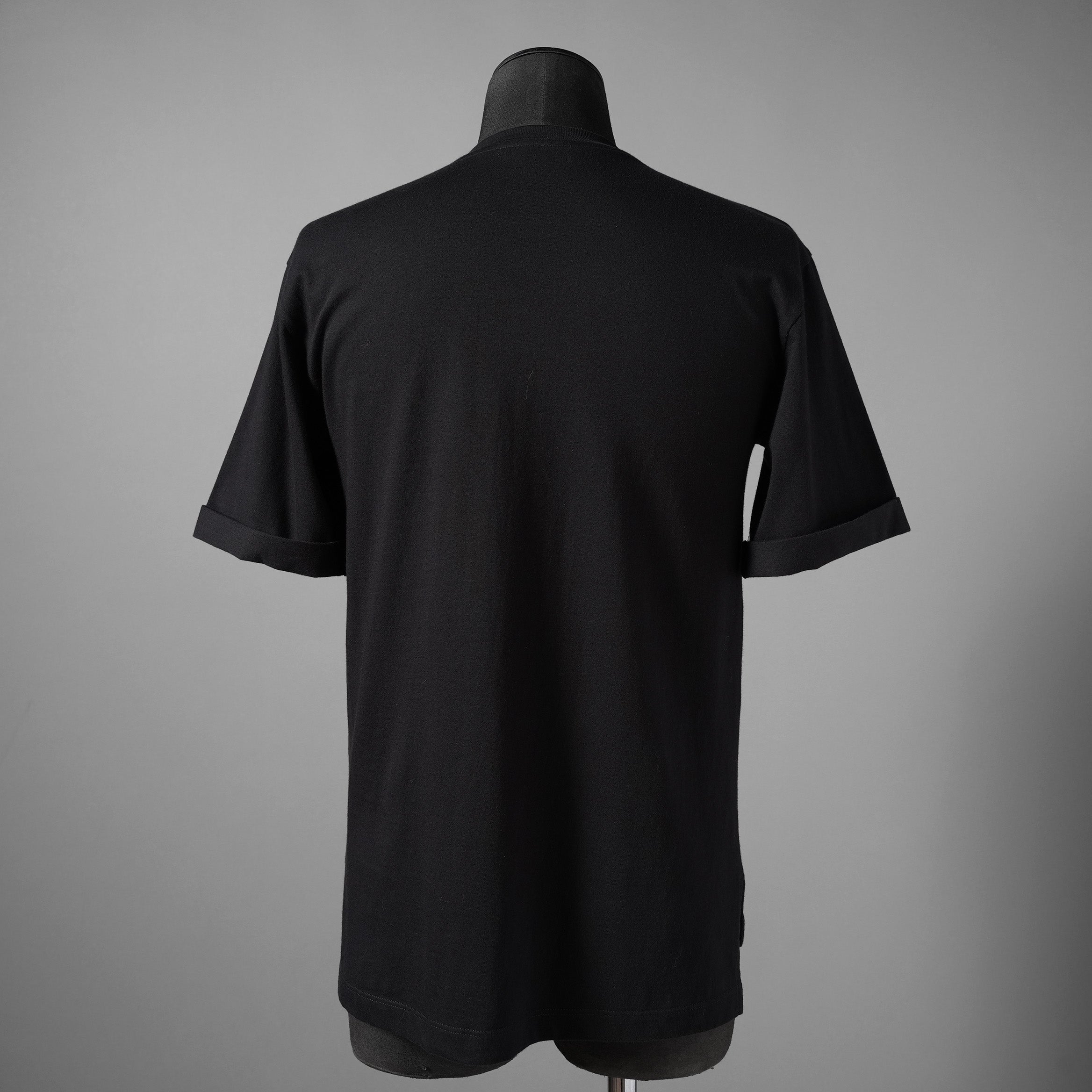 FENDI フェンディ / 19SS 美品 ミンクファーロゴ 半袖Tシャツ / ズッカ柄 / FS7184 A5HQ / size XXS (BLACK) ユニセックス