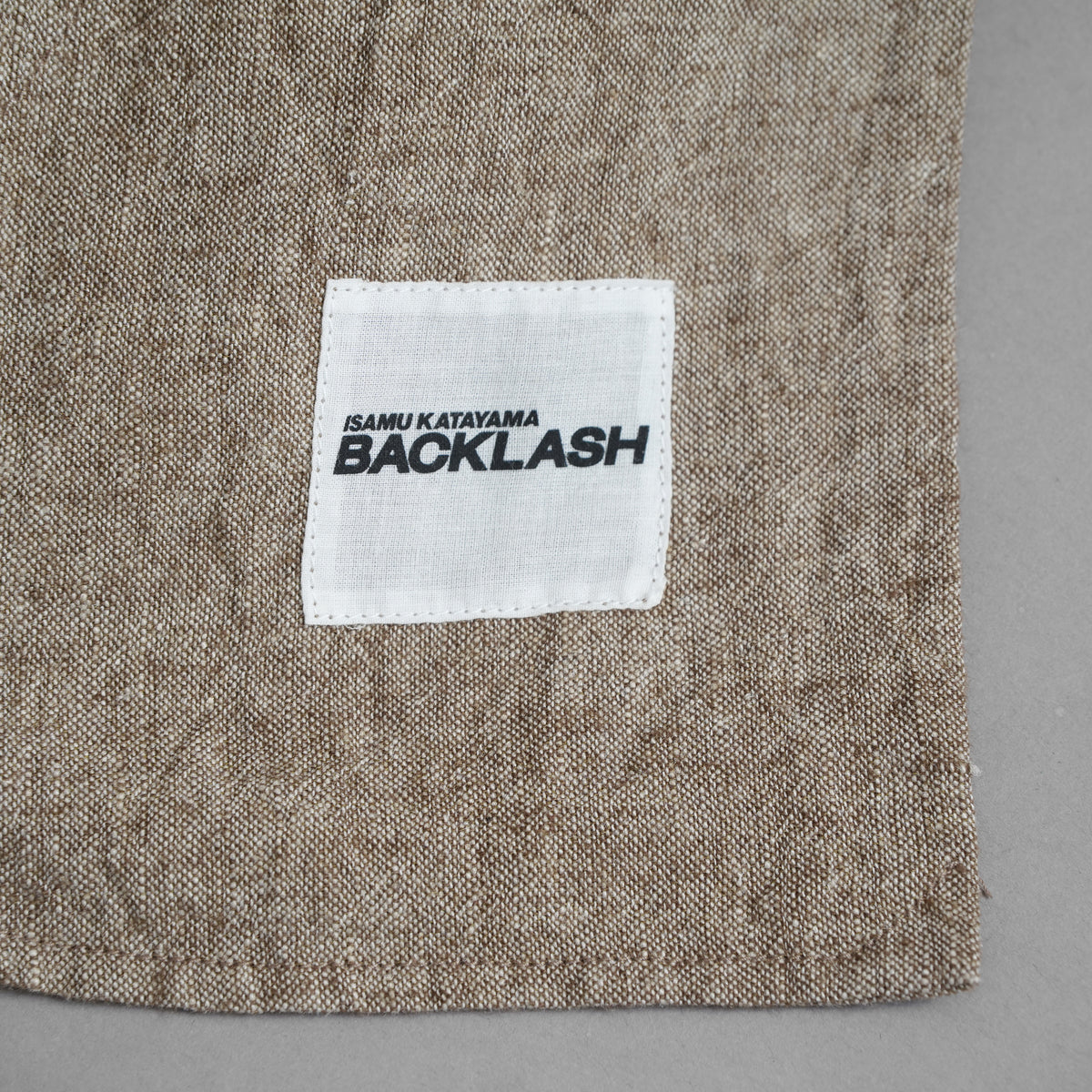 ISAMU KATAYAMA BACKLASH イサムカタヤマ バックラッシュ / 新品 サンプル品 24SS LINEN OVERALLS リネンオーバーオール サロペット パンツ / 2112-03 / size M (BEIGE) 123077-alm
