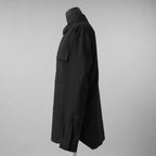 Rick Owens リックオウエンス / 美品 23AW OUTER SHIRT BONOTTO アウターシャツ 長袖シャツ / RL02C7234 TWRP / size 48 (BLACK) 352003-in-ue