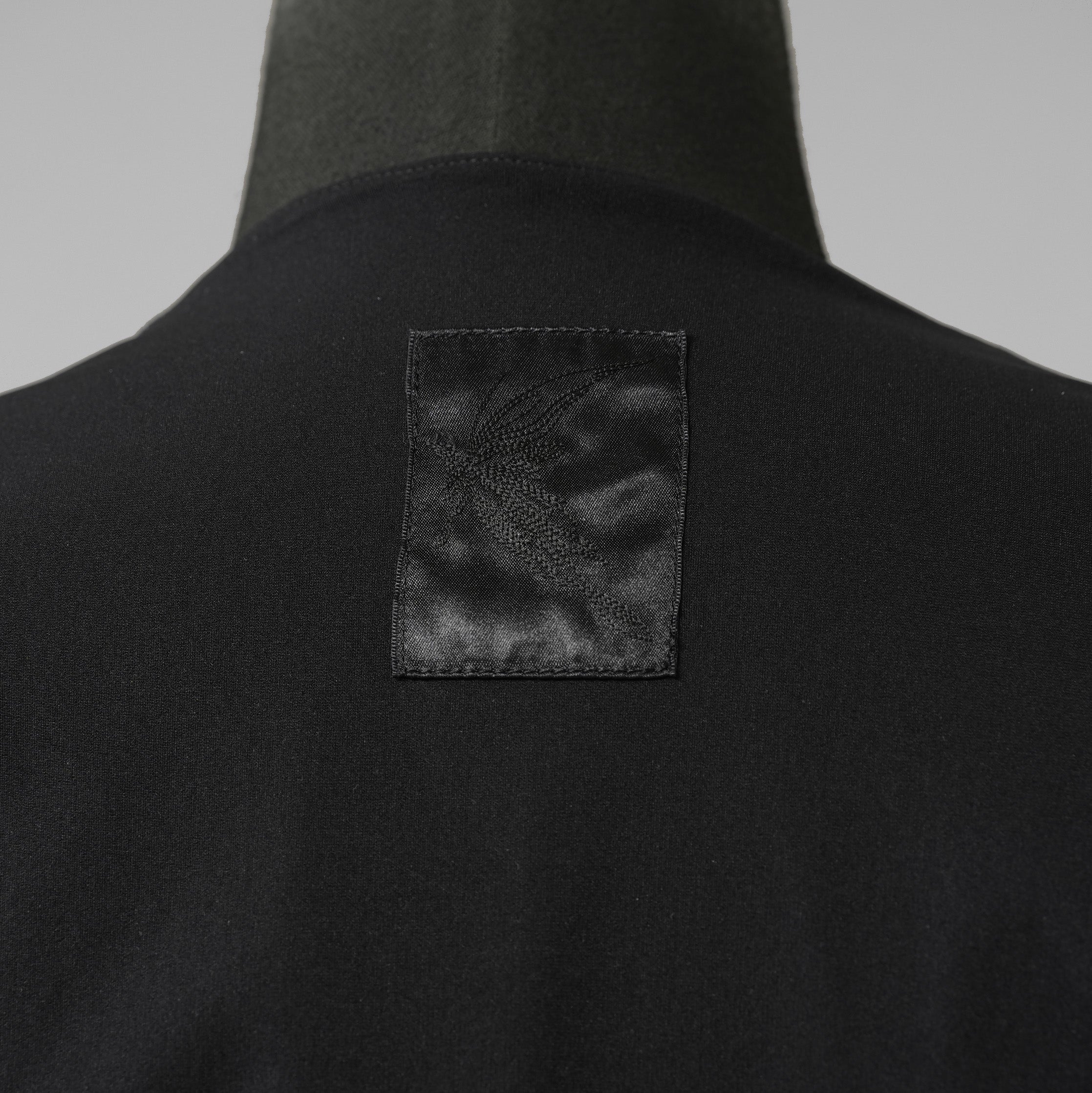 新品 kiryuyrik キリュウキリュウ / 24AW Union Jack Jersey Zip Vest ユニオンジャック ジャージ ジップ ベスト / KS-HV11-602 / size M (BLACK) 123003-alm