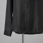 FENDI フェンディ / 美品 23AW 目黒蓮 着用 クラウドモチーフ シルク 長袖シャツ / FS0585 AN0T / size 40 (BLACK) 352006-in-ue