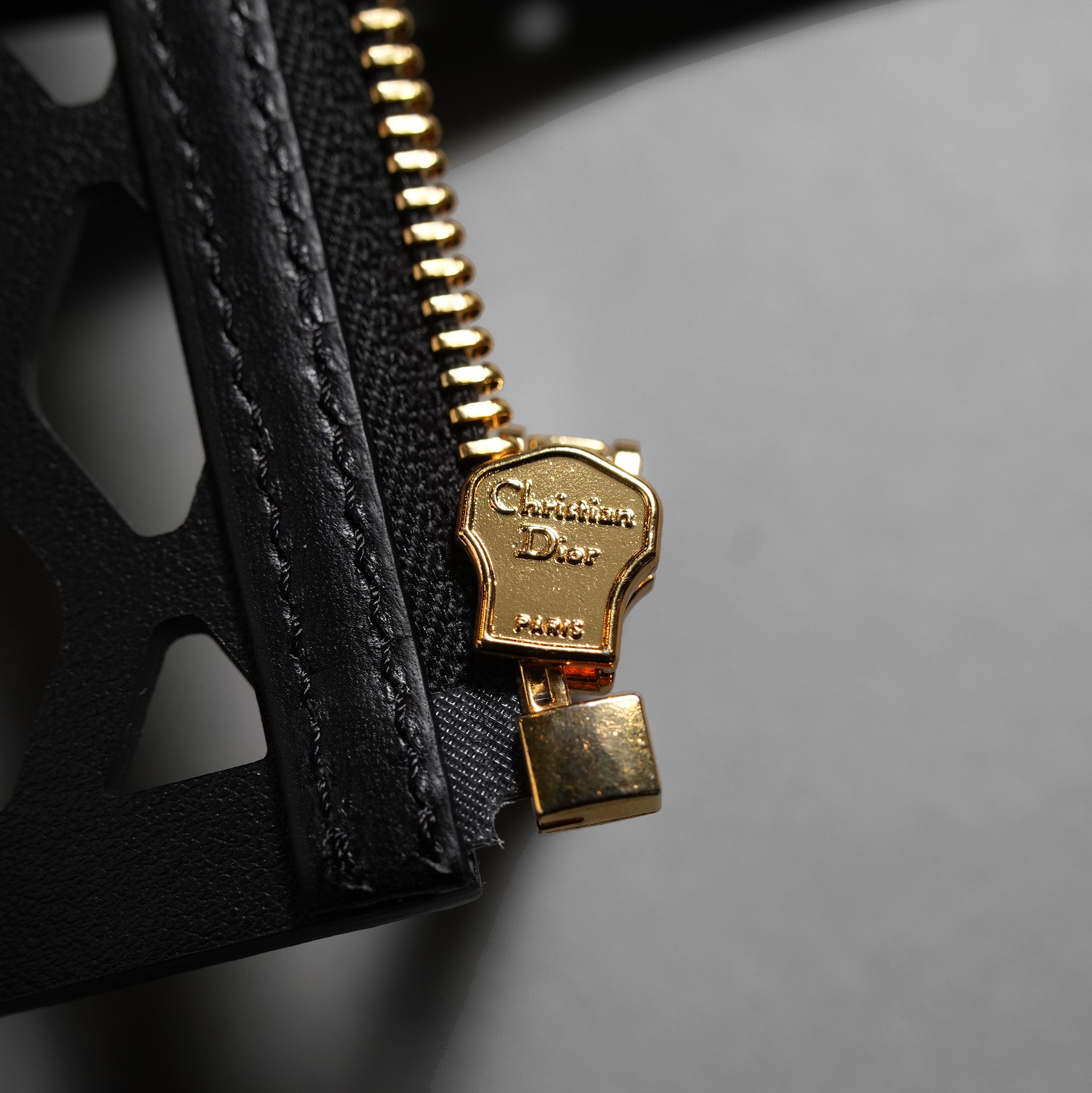 Christian Dior クリスチャンディオール / 20AW 美品 D-Trap レザー コルセット ベルト / MA-0262 / (BLACK)レディース